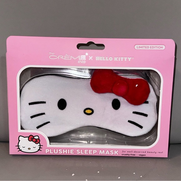 The Crème Shop x Hello Kitty 3D Plushie Sleep Mask Limited Edition - Picture 1 of 5